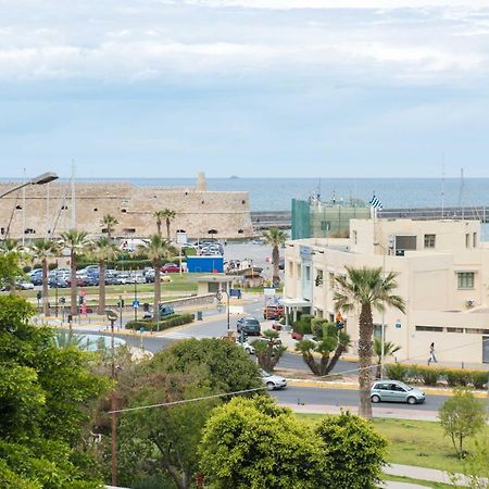 Central Spacious Apt Close To Port-Sites W/View 2 Heraclión Exterior foto